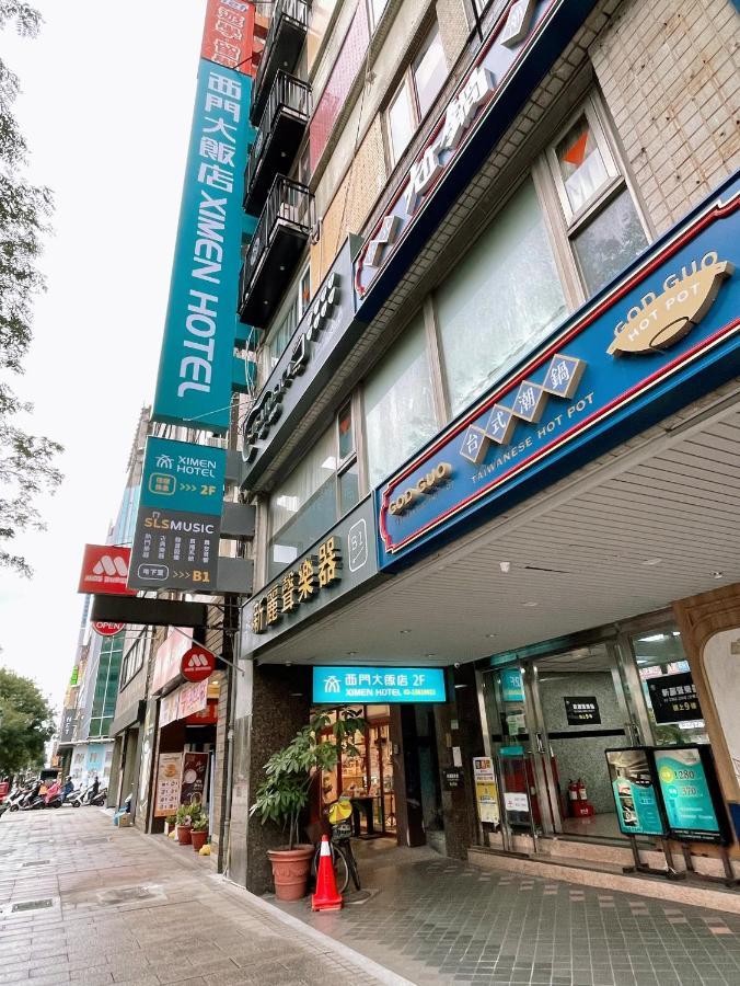 Ximen Hotel Tchaj-pej Exteriér fotografie